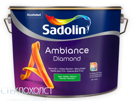 Краска Sadolin Ambiance Diamond BW белый 10 л