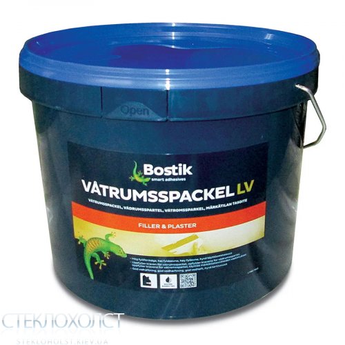 Bostik Vatrumspackel LV  Готова вологостійка шпаклівка 10 л