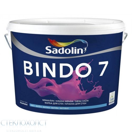Краска Sadolin BINDO 7 BW белый 1 л