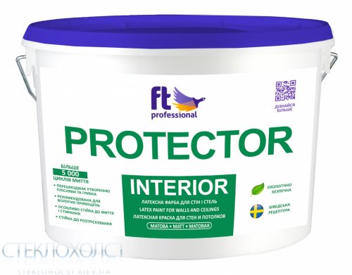 Краска Pro Protector Interior белый 3 л