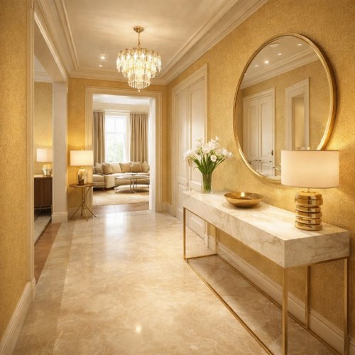 Стеклотканевые обои ADFORS Novelio Nature Charm Gold • 10 м² • Чехия • окрашенные (T8038N)